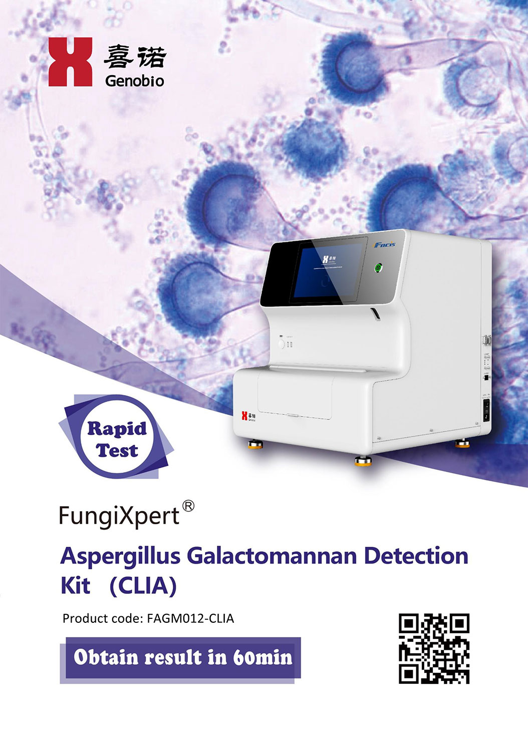 FungiXpert® <em>Aspergillus</em> Galactomannan Detection kit (CLIA)